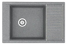 Мойка для кухни Акватон Делия 78 см серая