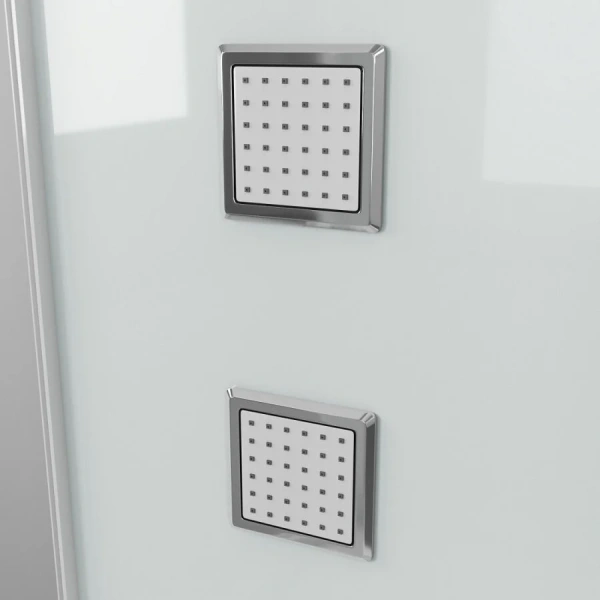 Душевая кабина Grossman 135x90 см левосторонняя GR128L (детальная фотография), с раздвижными дверьми