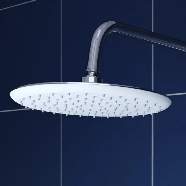 Душевая стойка IDDIS Shelfy с верхним душем SHESB3Fi06 (детальная фотография), настенные