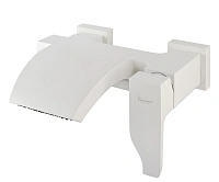 Смеситель для ванны белый матовый Emmevi Niagara