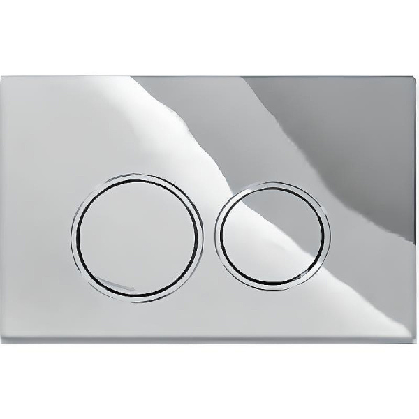 Клавиша смыва Ceramalux хром DC-015 (детальная фотография)