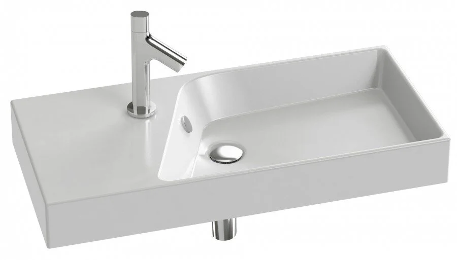 Раковина Jacob Delafon Rythmik 80 см белая EXP112-Z-00 (детальная фотография)