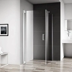 Душевой уголок Belbagno Marmi 100x80 см стекло прозрачное