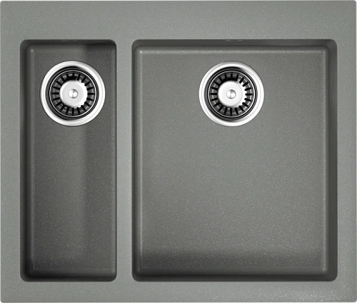 Мойка для кухни Omoikiri Bosen 59-2-GR 59 см leningrad grey - фото 4