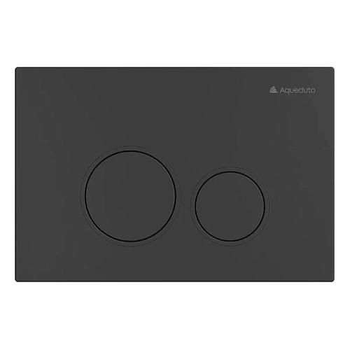 Клавиша смыва Aqueduto CIRCULO черная матовая - фото 2