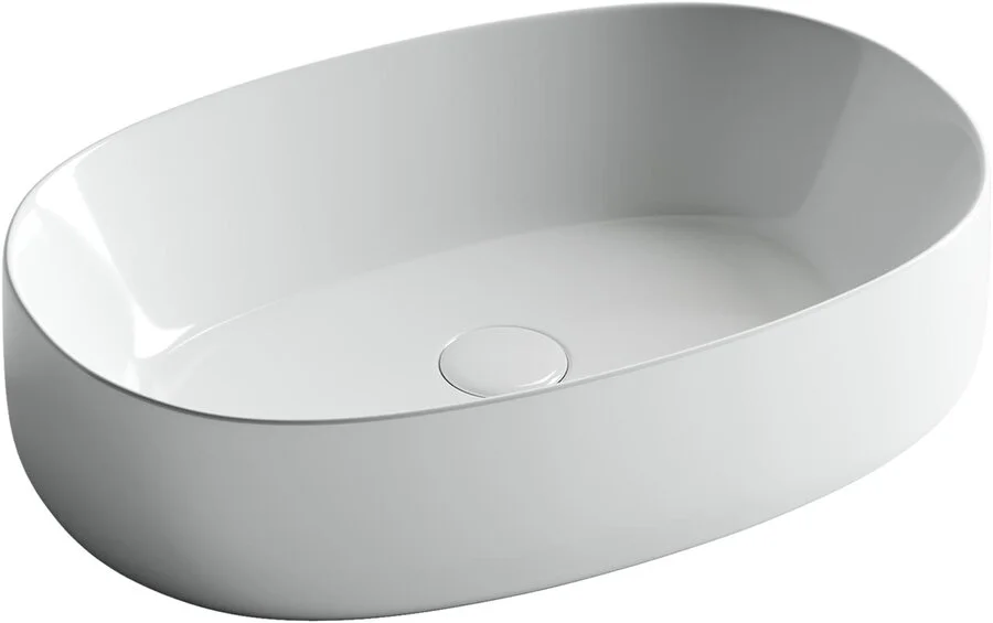 Раковина Ceramica Nova Element 54 см накладная CN5023 (детальная фотография), накладные (на столешницу)