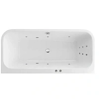 Ванна гидромассажная Excellent Arana Line 180 x 85 см, белый/хром, WAEX.ARA18.LINE.CR