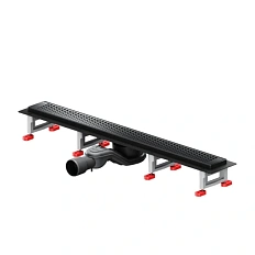 Душевой лоток Am.Pm MasterFlow 70 см черный матовый