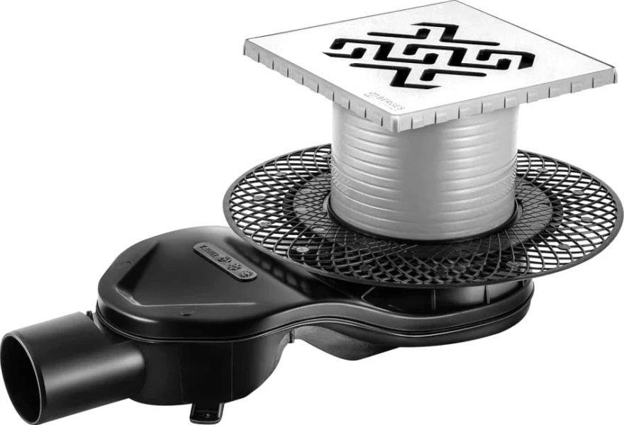 Душевой трап BERGES PLATZ Norma 15 см хром 091161 (детальная фотография)