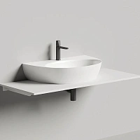 Раковина Salini Alda Wall 03 70 см белый глянец