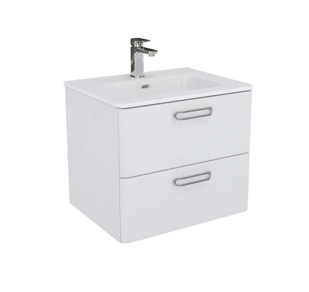 Тумба с раковиной подвесная IDDIS Brick BRI60W0i95K 60 см петли с доводчиками (детальная фотография)