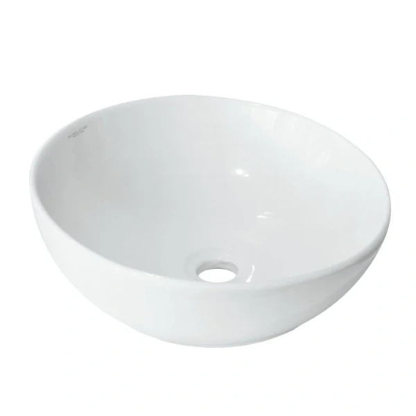 Раковина Sanita Luxe Art 40 см круглая WB.CT/Art/40-N.Cut/WHT.G/S1 (детальная фотография)