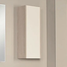 Шкаф подвесной Акватон Йорк 30 см белый/ясень фабрик