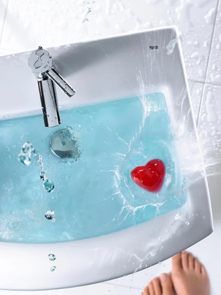 Раковина Roca Hall 327881000 55 см керамическая (детальная фотография), в наличии, по запросу