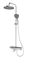 Душевая стойка IDDIS SpaHome хром
