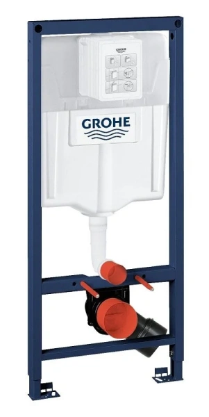 Унитаз с инсталляцией Grohe Rapid SL панель Arena Cosmopolitan 36501000 (детальная фотография), с инсталляцией