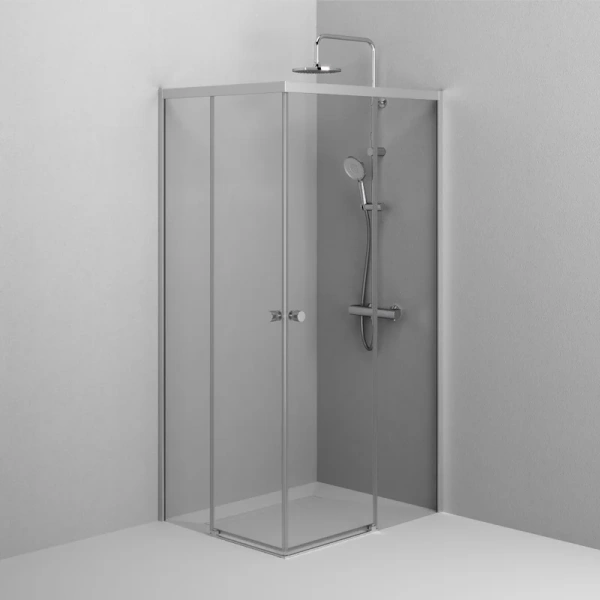 Душевой уголок Am.Pm X-Joy 100x80 см профиль хром матовый W94G-403-100280-MТ1К (детальная фотография), раздвижные