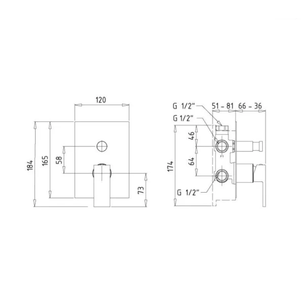 Смеситель для душа Migliore Kvant Gold золото 25401 (детальная фотография), для душа