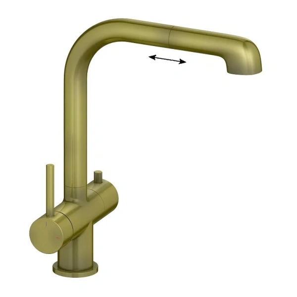 Смеситель для питьевой воды Timo Saona антик 2346/02FL (детальная фотография)