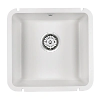 Мойка для кухни Paulmark Unter 45.5 см белая