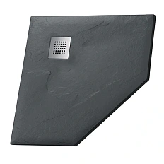 Душевой поддон Grossman Strong 90x90 см графит