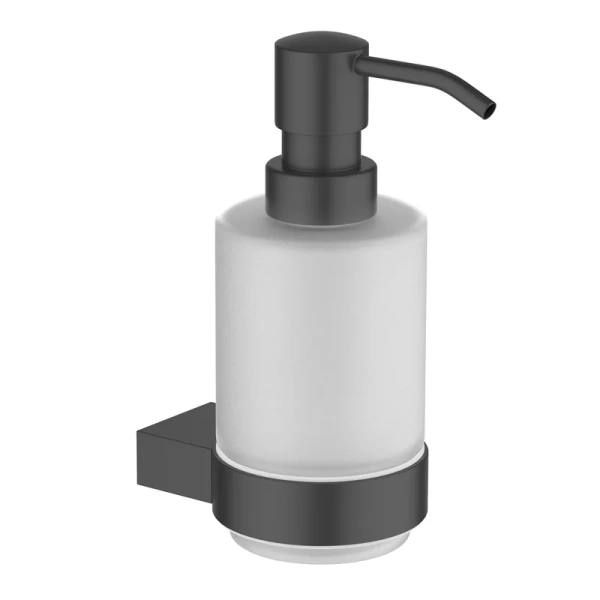 Дозатор для мыла Timo Luiro черный 18539/03 (детальная фотография)