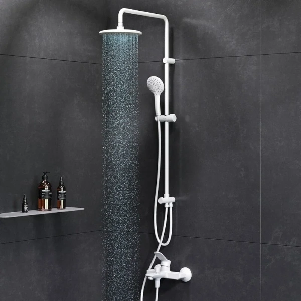 Душевой комплект Am.Pm X-Joy белый матовый F43885A14 (детальная фотография), белые index_1