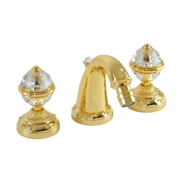 Смеситель для биде Migliore Cristalia золото 27180 (детальная фотография)