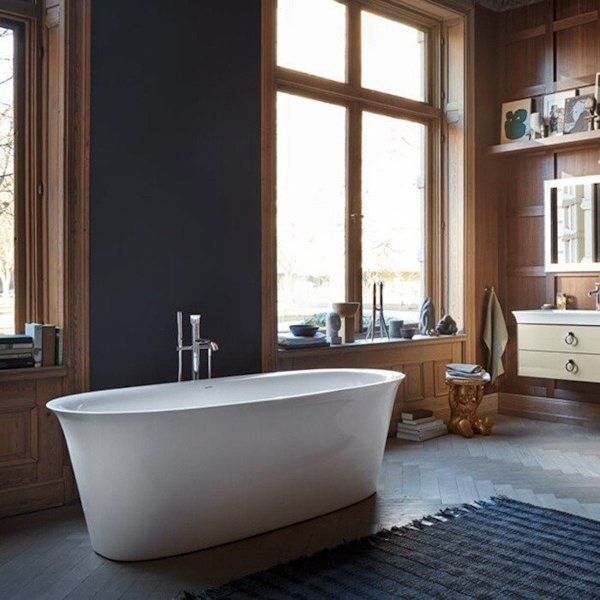 Ванна акриловая Duravit White Tulip 180x90 см белая 700469000000000 (детальная фотография), 180x90 см