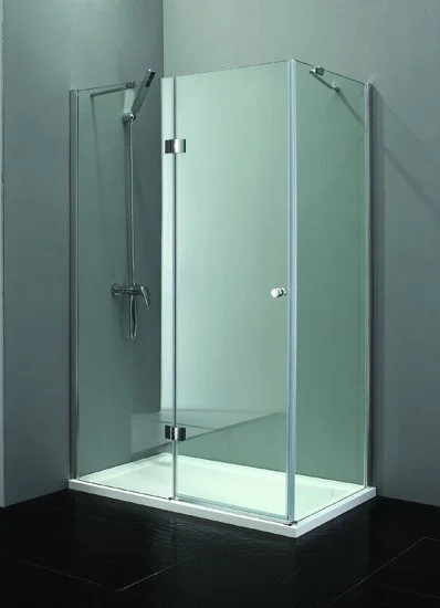 Душевой уголок Cezares Verona 100x90 см стекло прозрачное VERONA-W-AH-1-100/90-C-Cr (детальная фотография)