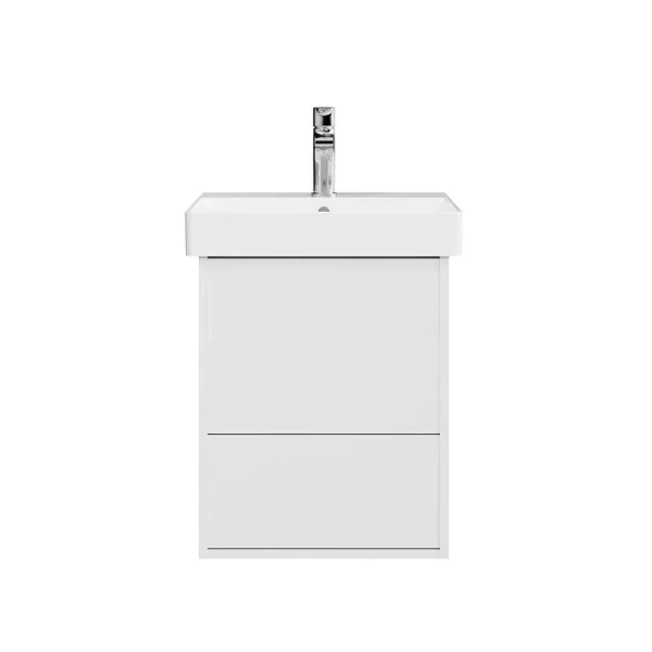 Тумба под раковину подвесная Kerama Marazzi Pro 50 см белая матовая PRO.50.2\WHT (детальная фотография), в наличии