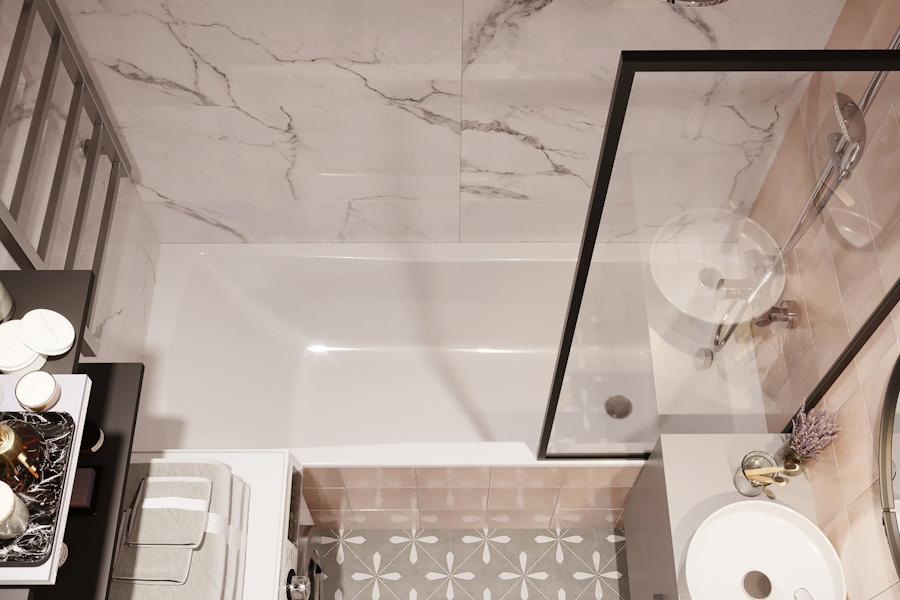 Ванна акриловая Lavinia Boho One 170x70 см прямоугольная S1-37010070 (детальная фотография), прямоугольные