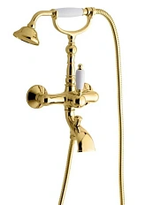 Смеситель для ванны золото Emmevi Laguna