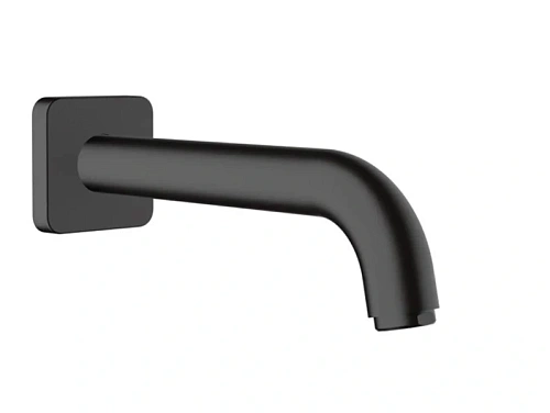 Излив для ванны Hansgrohe Vernis Shape матовый черный - фото 2