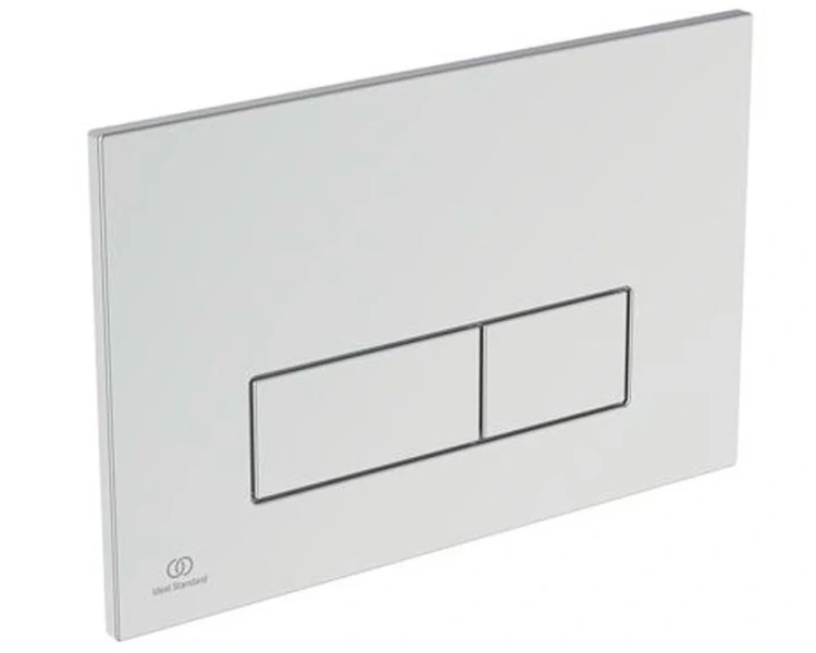 Клавиша смыва Ideal Standard Prosys Oleas хром R0119AA (детальная фотография), слив эконом-стандарт с двумя клавишами