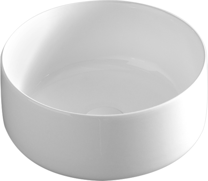 Раковина накладная, белая, ArtCeram Cognac COL004 01 00 bi (детальная фотография)