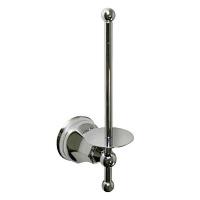 Бумагодержатель вертикальный для ванной, матовый хром, Nicolazzi Teide