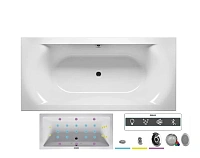 Ванна гидромассажная Riho Linares 190 x 90 см, JOY2