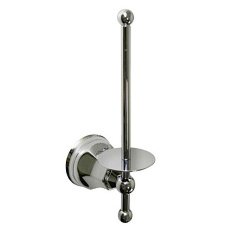 Бумагодержатель вертикальный для ванной, матовый хром, Nicolazzi Teide