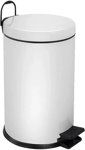 Мусорное ведро Berges белое - фото 2