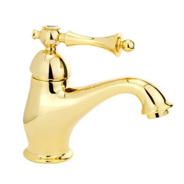 Смеситель для раковины Migliore Bomond золото 26886 (детальная фотография)