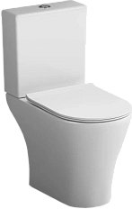 Унитаз компакт Damixa Origin Bit с сиденьем микролифт