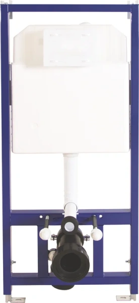 Инсталляция для унитаза Berges Novum клавиша R5 Soft Touch черная 040225 (детальная фотография), с механическим сливом