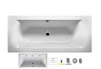 Ванна гидромассажная Riho Linares 170 x 75 см, FLOW