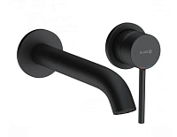 Смеситель для раковины Kludi Bozz черный матовый