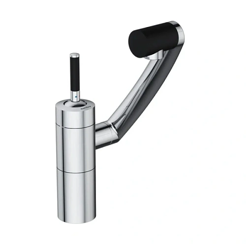 Смеситель для кухни Damixa Arc с поворотным изливом хром - фото 1