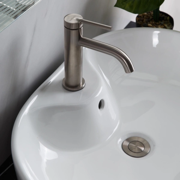 Раковина BelBagno 60 см накладная BB1151 (детальная фотография), белые