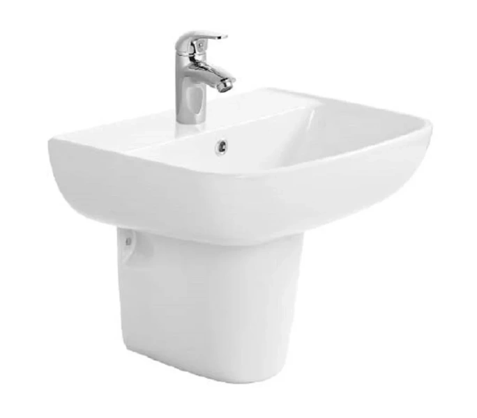 Раковина Акватек 54 см белая AQ5430-00 (детальная фотография), современные, hi-tech