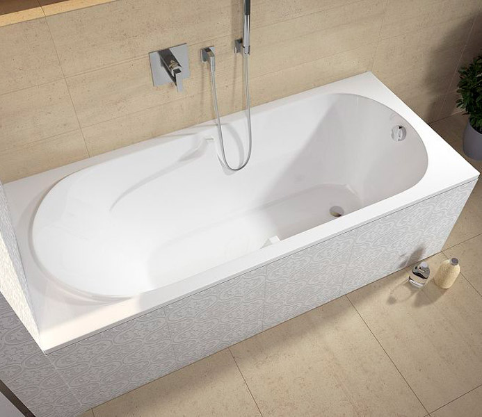 Ванна акриловая Riho Future 170х75 см белая B073001005 (детальная фотография), акриловые