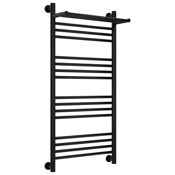 Полотенцесушитель водяной Сунержа Богема+ 50x100 см глубокий черный 9005-0223-1050 (детальная фотография)